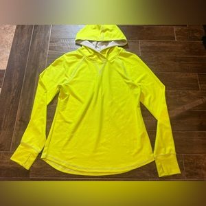 🩷 3/$12 Mambo Australia Pullover hoodie sweatshirt unisex neon yellow teen 14